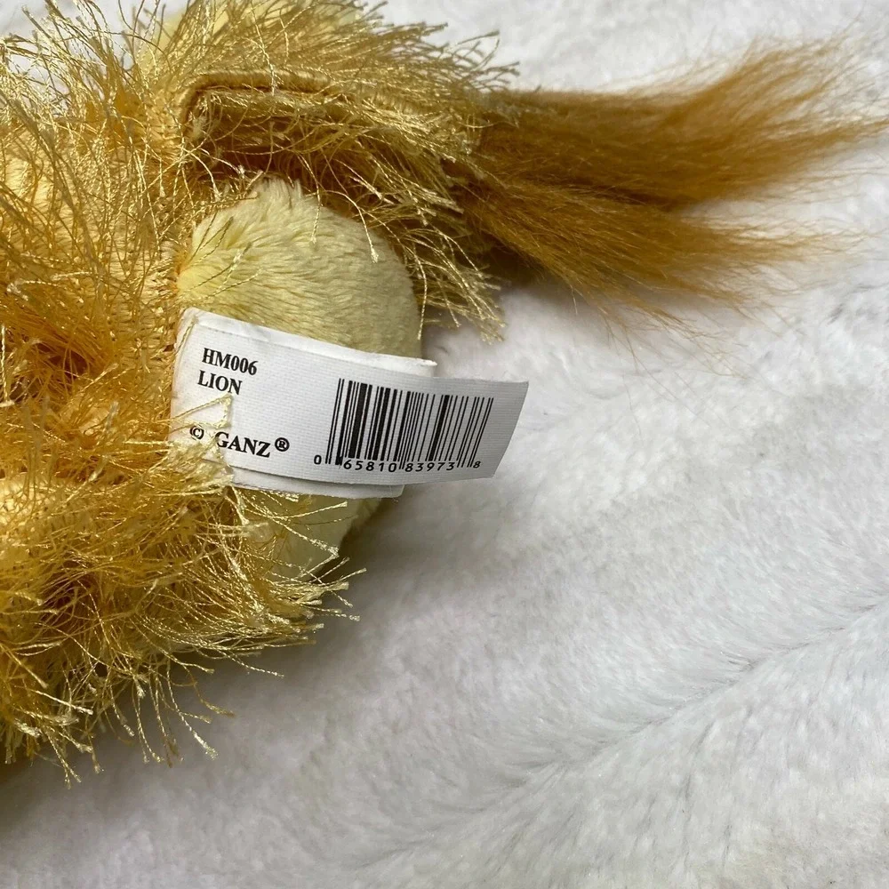 Ganz‎ Webkinz Plush Lion HM006 Without Code Stuffed Animal